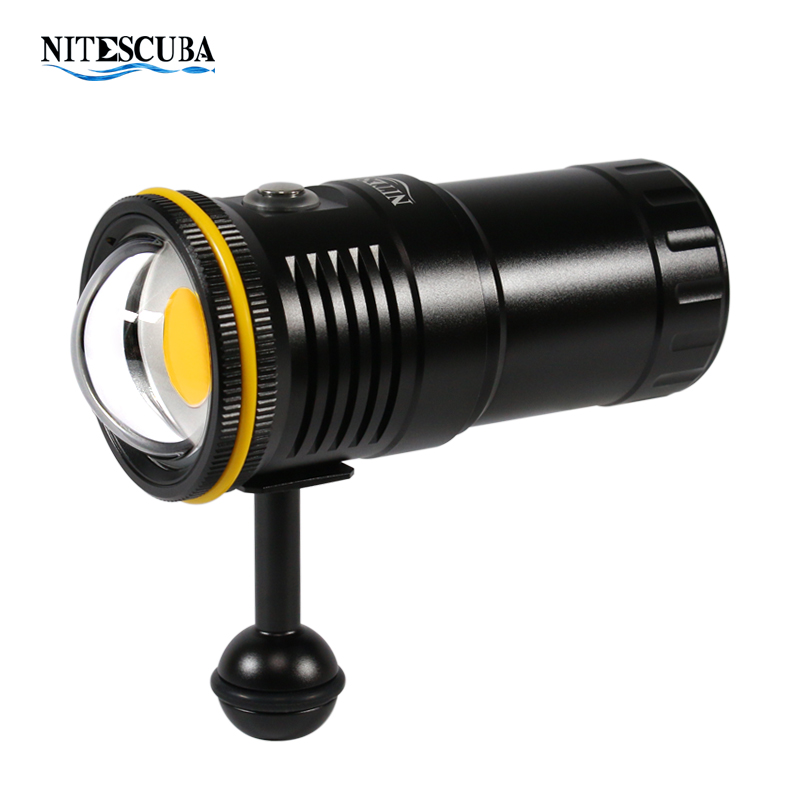 Photography Lighting Wireless - ไนเทสคับา NSV60 ไฟวิดีโอ LED สำหรับดำน้ำ 6000