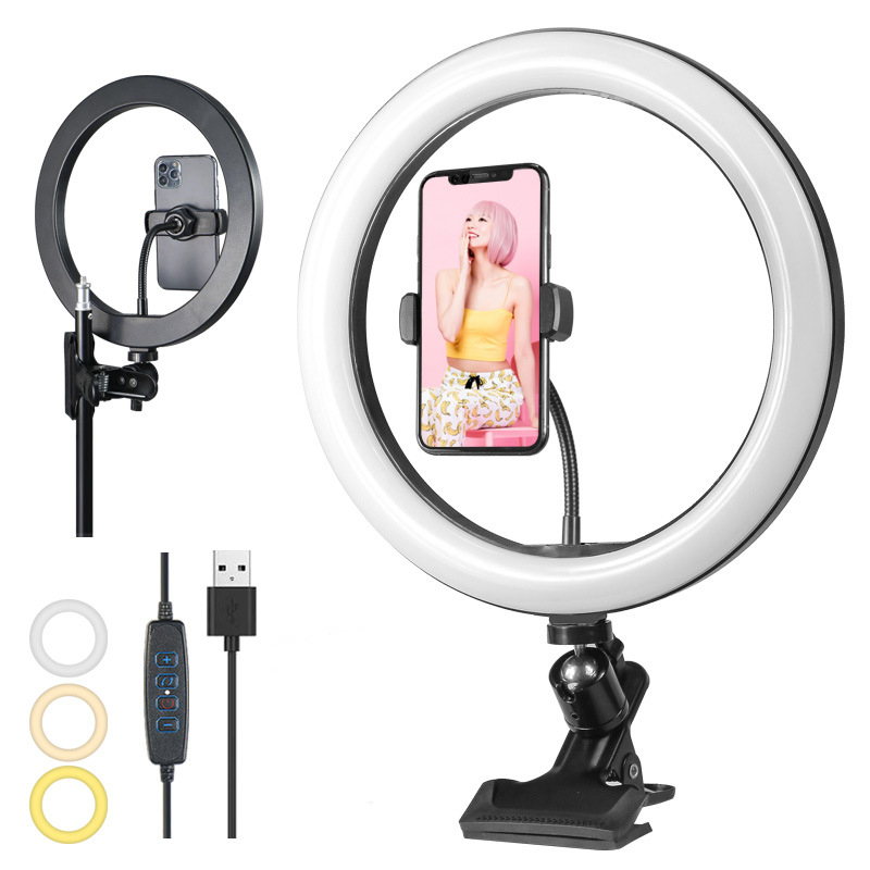 Photography Lighting Studio - หรี่แสงได้ LED Ring Light Profissional 26