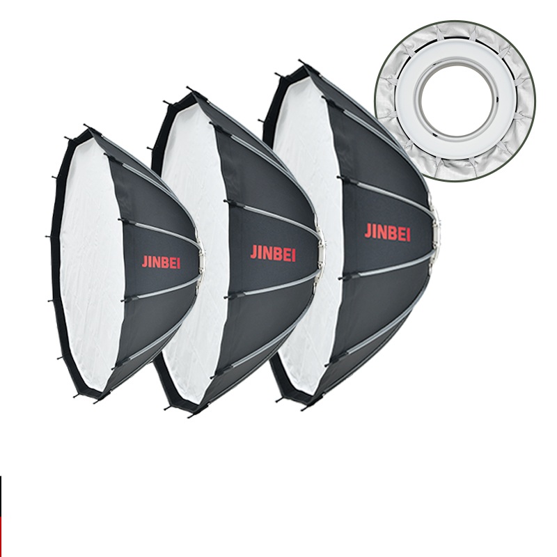 Photography Lighting Studio - ชุดไฟสตูดิโอ JINBEI 65 แบบพับเก็บได้รวดเร็ว พร้อมขาตั้ง Bowens