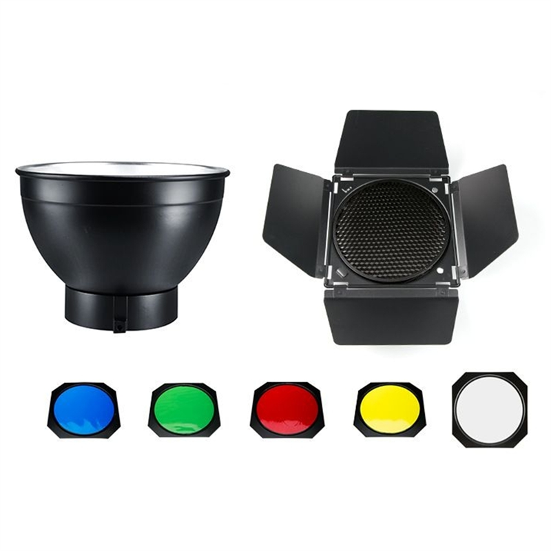 Photography Lighting Set - ชุดเจลสีสำหรับชุดไฟถ่ายภาพ A99E สำหรับแผ่นสะท้อนแสงมาตรฐานขนาด 18 ซม. สำหรับอุปกรณ์เสริมแฟลชสตูดิโอถ่ายภาพ