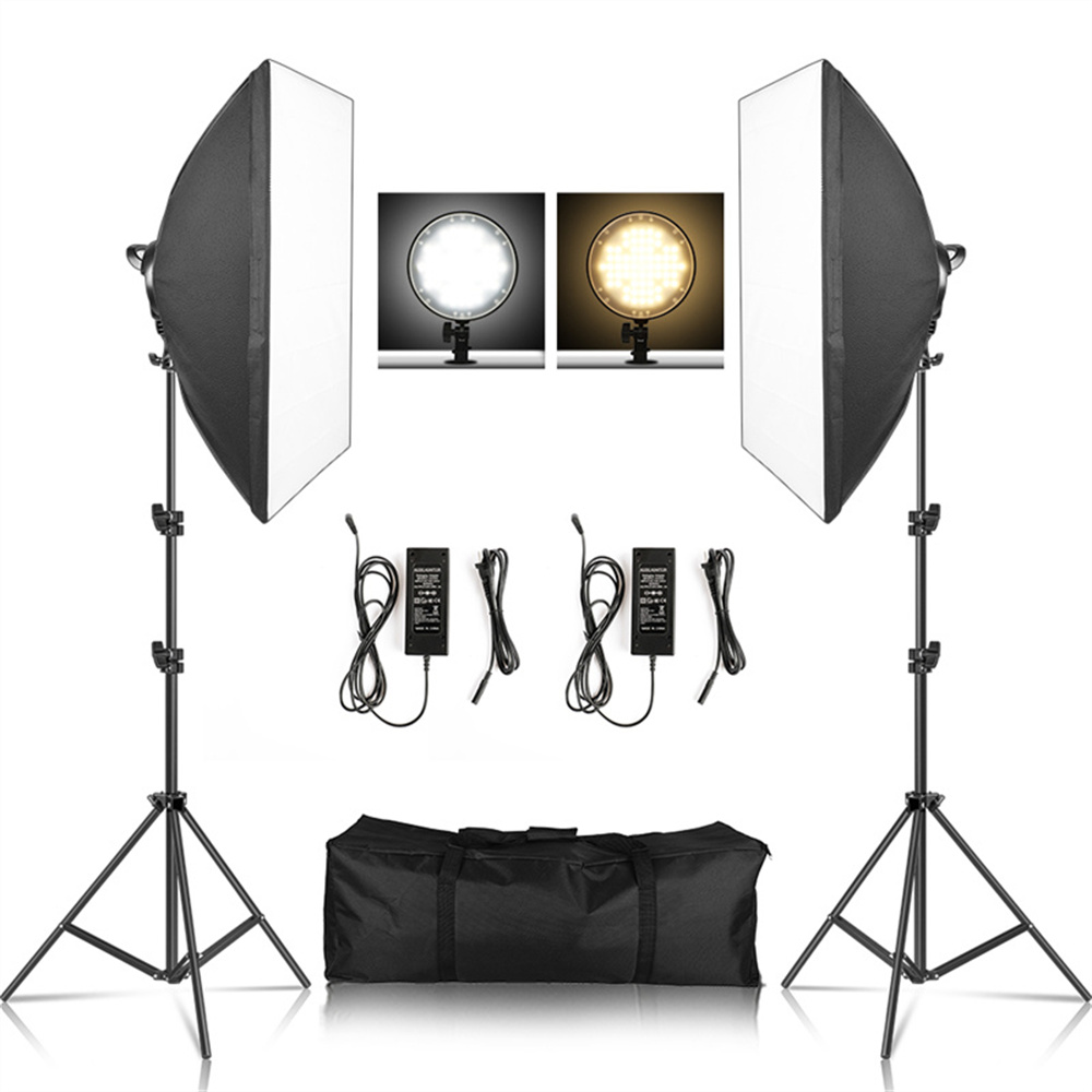 Photography Lighting Set - Softbox Light ชุดถ่ายภาพ Photo 2M Tripiod