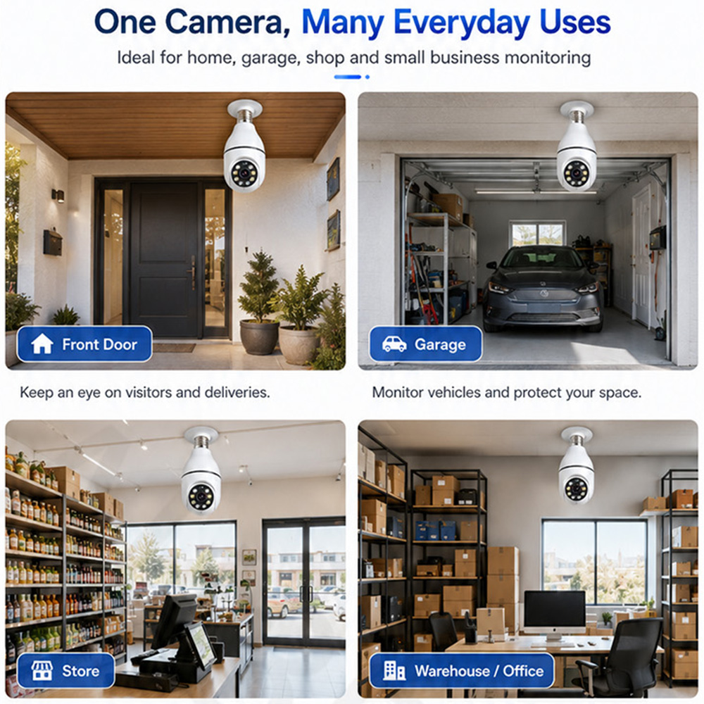 กล้องหลอดไฟ Tuya ไร้สาย ความละ - Photography Lighting Wireless บทวิจารณ์และราคา