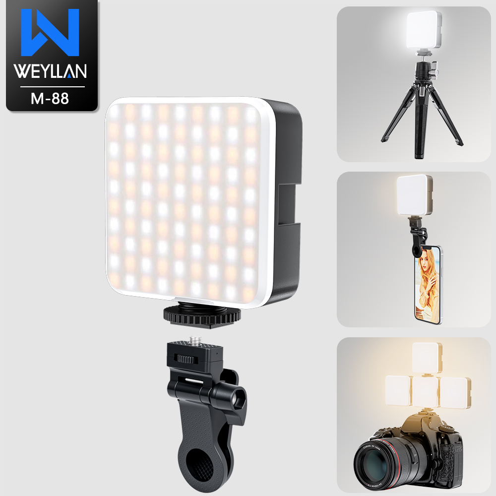 WEYLLAN M-88 2000mAh LED Video - Photography Lighting Brands บทวิจารณ์และราคา