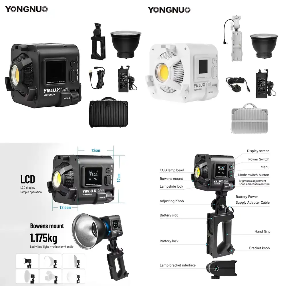 ไฟวิดีโอ LED แบบพกพา YONGNUO Y - Photography Lighting Studio บทวิจารณ์และราคา