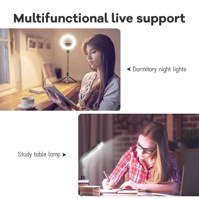 4 In 1 ไร้สายบลูทูธ Selfie Sti - Photography Lighting Wireless บทวิจารณ์และราคา
