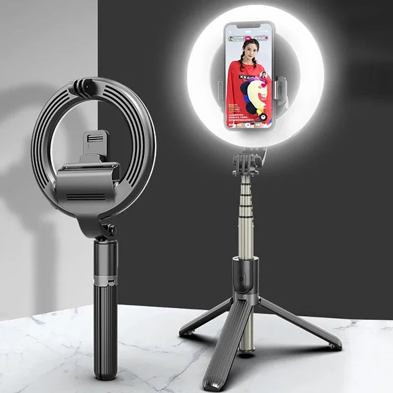4 In 1 ไร้สายบลูทูธ Selfie Sti - Photography Lighting Wireless บทวิจารณ์และราคา