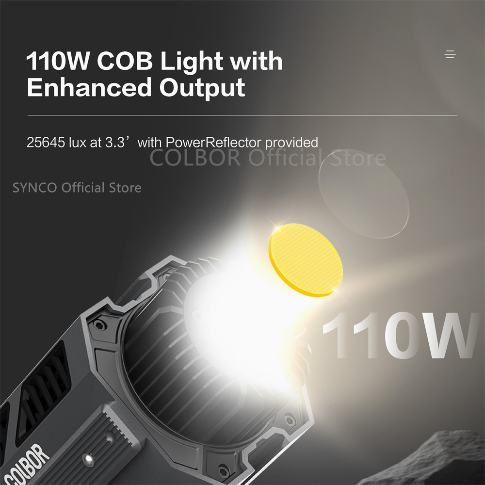 Colbor CL100X cob ไฟ LED โคมไฟ - Photography Lighting Wireless บทวิจารณ์และราคา