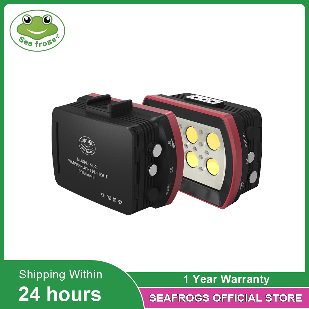 Seafrogs 40 เมตรไฟ LED กันน้ํา - Photography Lighting Brands บทวิจารณ์และราคา