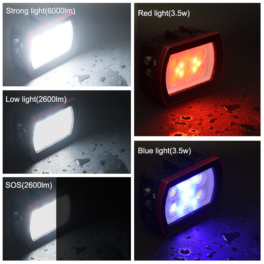 การถ่ายภาพ SL-22 ไฟ LED ดําน้ํ - Photography Lighting Brands บทวิจารณ์และราคา