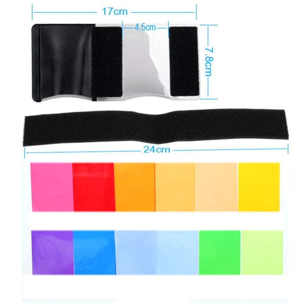 ชุดฟิลเตอร์เจลสำหรับแฟลชกล้อง  - Photography Lighting For Portraits บทวิจารณ์และราคา