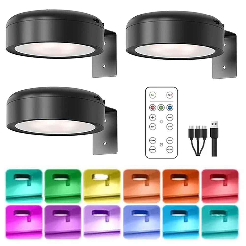 1/2/3 ชิ้นติดผนังแม่เหล็กไฟ LE - Photography Lighting Wall บทวิจารณ์และราคา