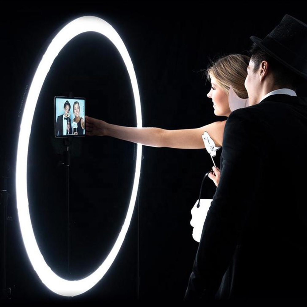ไฟวงแหวน LED 120W ควบคุมด้วยสา - Photography Lighting Studio บทวิจารณ์และราคา