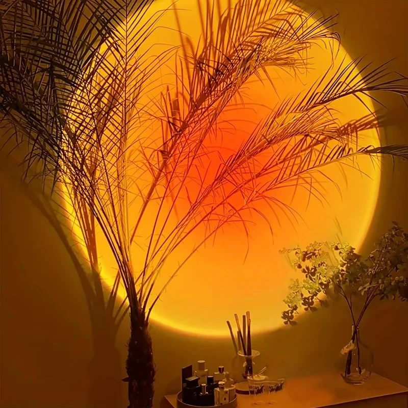 Mini USB ED Sunset โคมไฟ Night - Photography Lighting Wall บทวิจารณ์และราคา