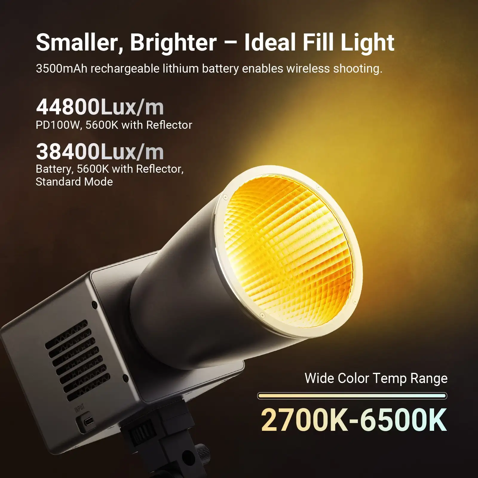 ไฟวิดีโอ LED NEEWER HB60B 60W  - Photography Lighting Wireless บทวิจารณ์และราคา