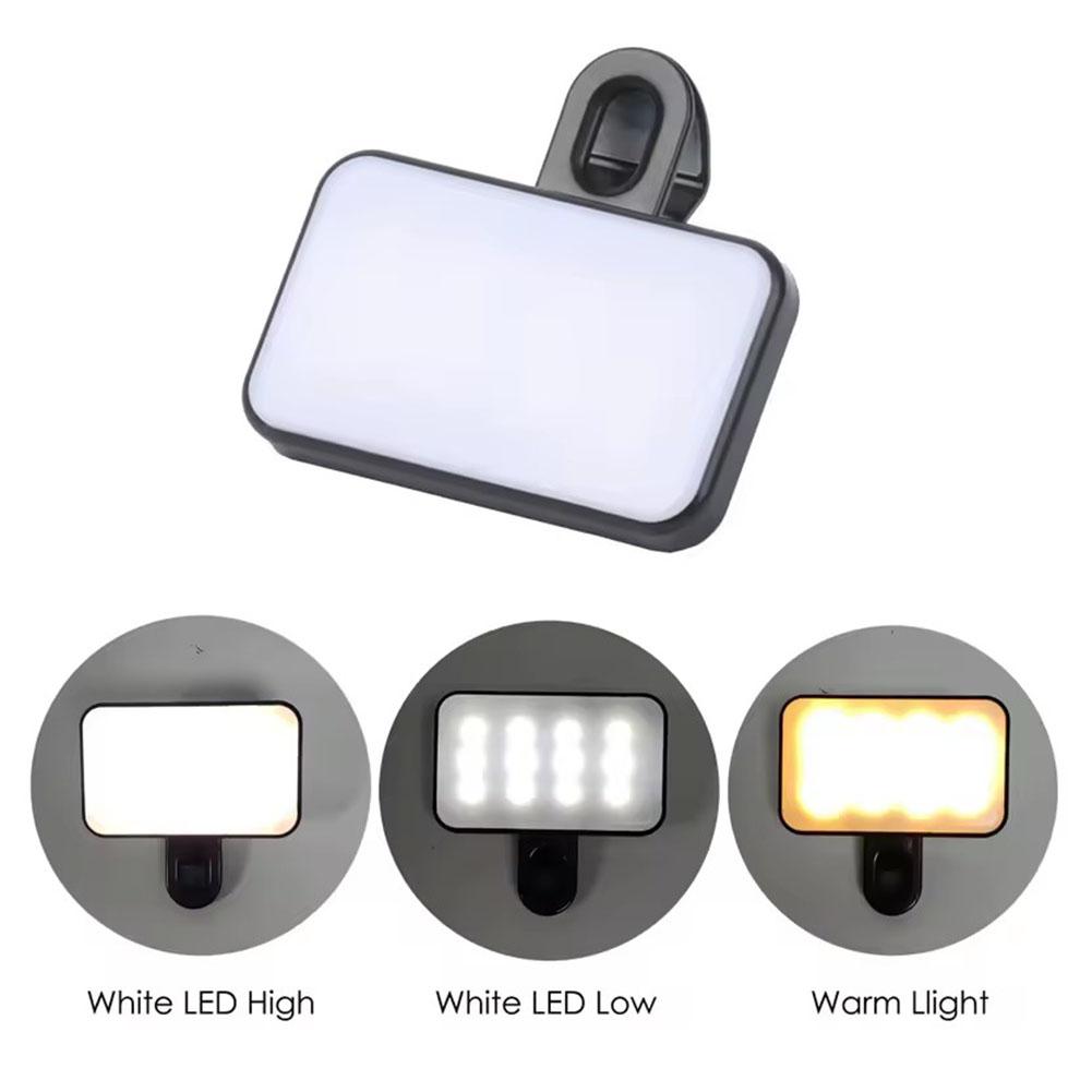 ไฟเซลฟี่แบบมินิ LED 3 โหมดสี ป - Photography Lighting Studio บทวิจารณ์และราคา