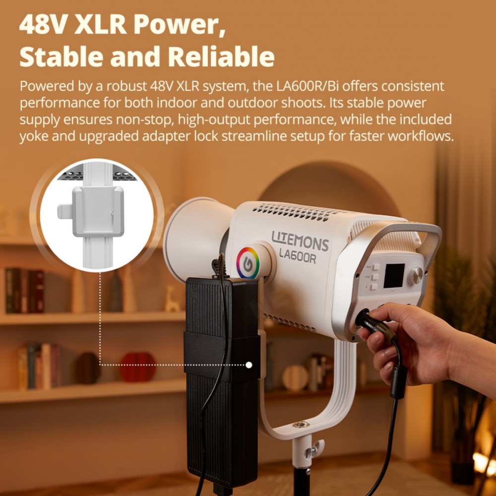 ไฟ LED Godox LITEMONS LA600Bi  - Photography Lighting Wireless บทวิจารณ์และราคา